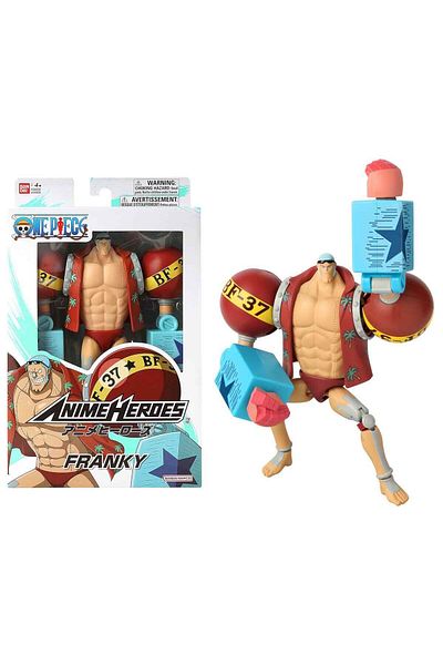 BANDAI Anime Heroes One Piece Franky Articulated Figure