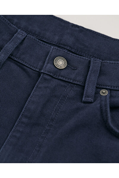 Gant Erkek Lacivert Slim Fit Pantolon