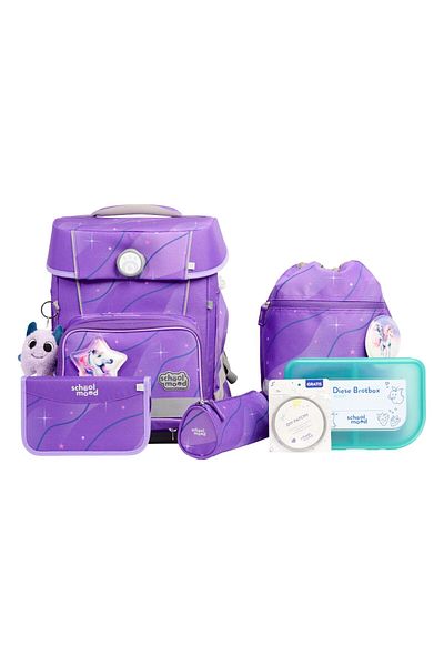 School Mood Set de ghiozdane școlare Champion Maxx Pro Mila, 7 piese