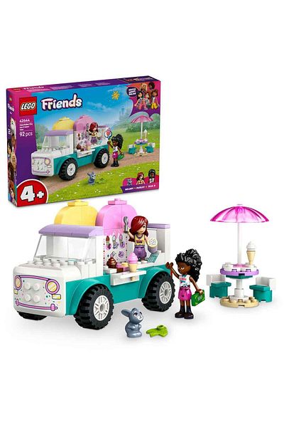LEGO Friends Heartlake City Ice Cream Truck 42644 - Mini Baby for Kids 4 Years Old and up