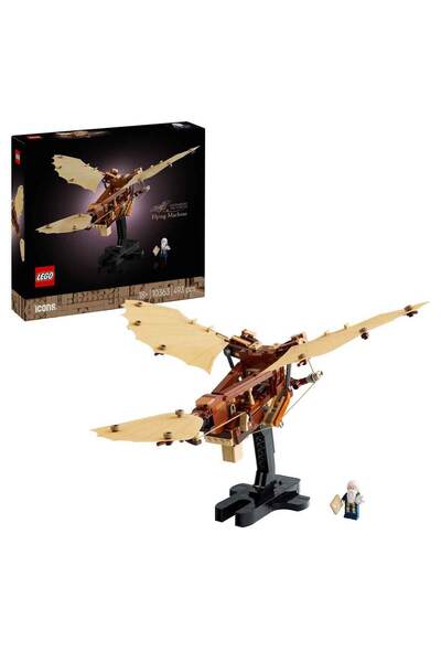 LEGO Icons Leonardo Da Vinci's Flying Machine 10363 - Decorative for History Loving Adults m