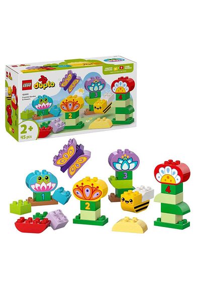 LEGO Duplo 10444 Town - Creative Garden and Flowers, for 2 Years Old and up Toddlers
