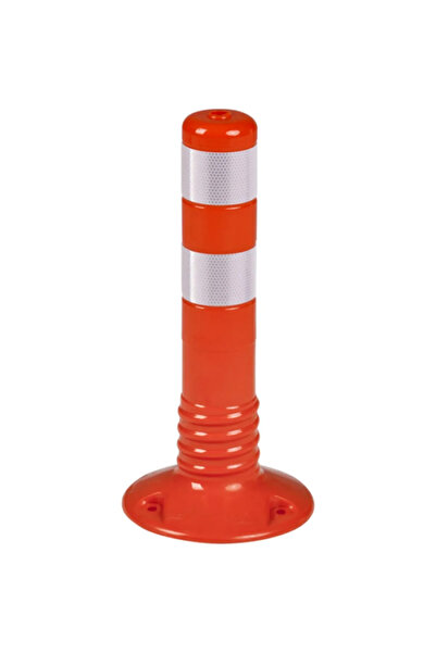 Banyolove Trafik Dubası Delinatör Plastik Kırmızı 45 Cm