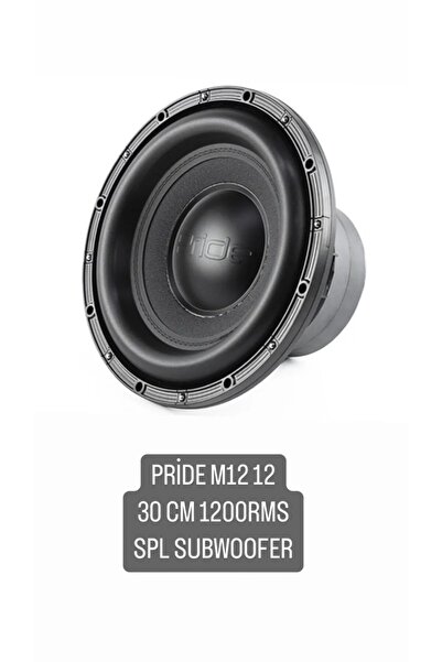 PRIDE PRİDE M12-12 30 CM SPL SUBWOOFER 1200RMS