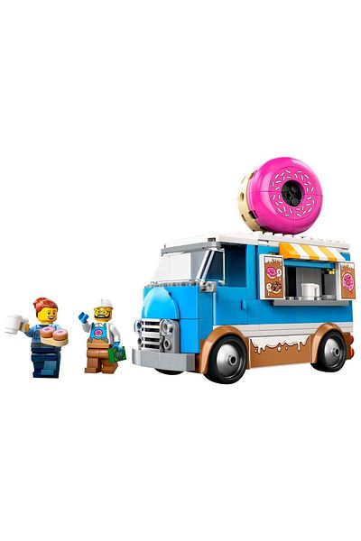 LEGO 60452 Model City Donut Truck - Creative Toy Set for Kids Ages 5 and up