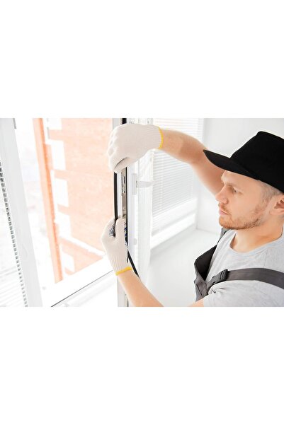 BABAWİCK Pimapen Değiştirme Contası Pvc Pencere Fitili Siyah Renk 25 Metre Bütün Markalara Uyumlu