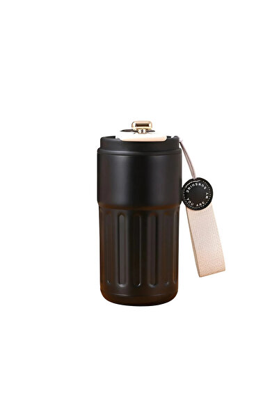 Microcase 304 Paslanmaz Çelik 450 Ml Bilek Askılı Derece Göstergeli Termos Ba...