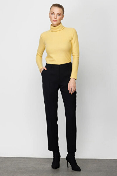 Ekol Жіночі брюки з високою талією та прямим кроєм - мінімалістичний стиль