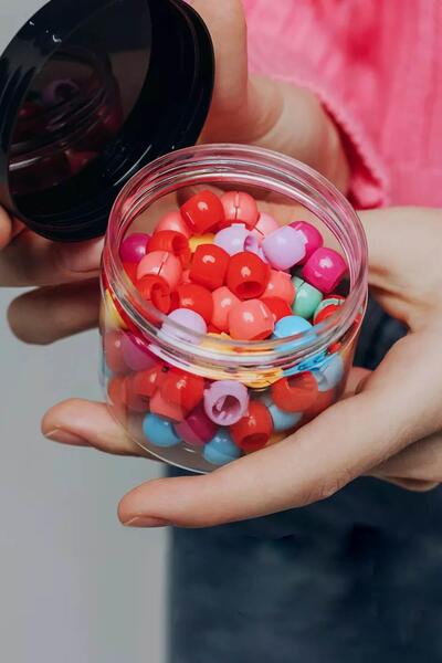 New Obsessions Colored Hair Braid Beads