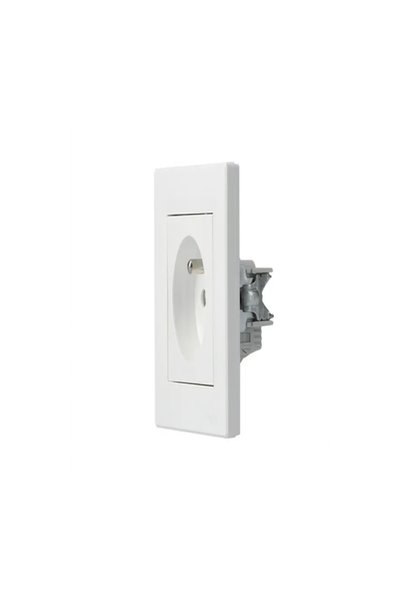 Schneider Electric Asfora – Child Proof Ups Socket, 16A, with Frame – White