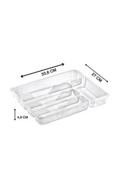 Generic Small Plastic Cutlery Holder 2 Pcs Set 33.6X27X4.8  CM
