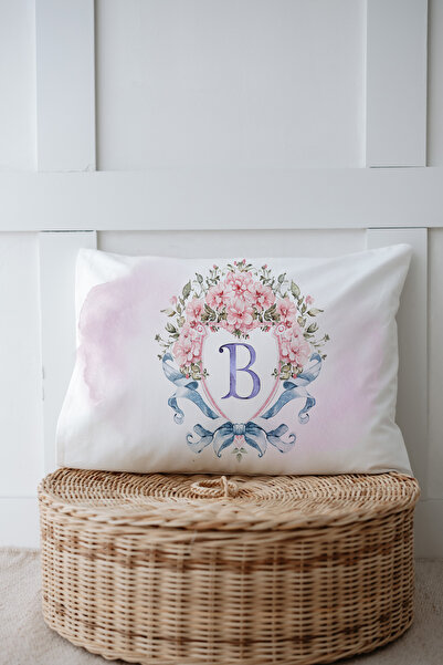 Lilabio 100% Organic Cotton Letter Series 10-Piece Hospital Release Pink Letter B