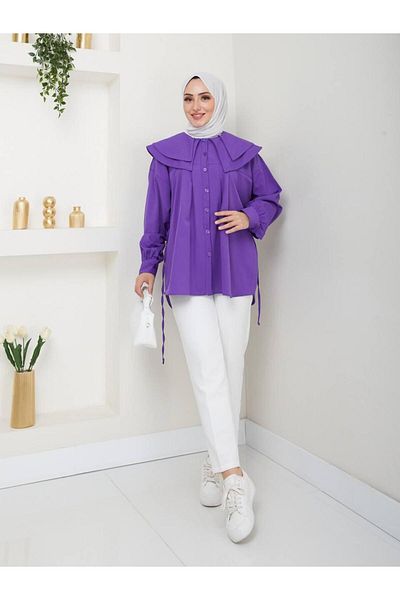 Butik Purple Vintage Shirt