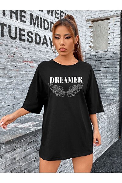 Ramer Unisex majica sa natpisom "Dreamer"