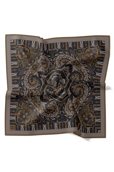 Levidor Casual κασκόλ Ethnic Etro ρετρό μοτίβο βαμβακερό άνετο κασκόλ