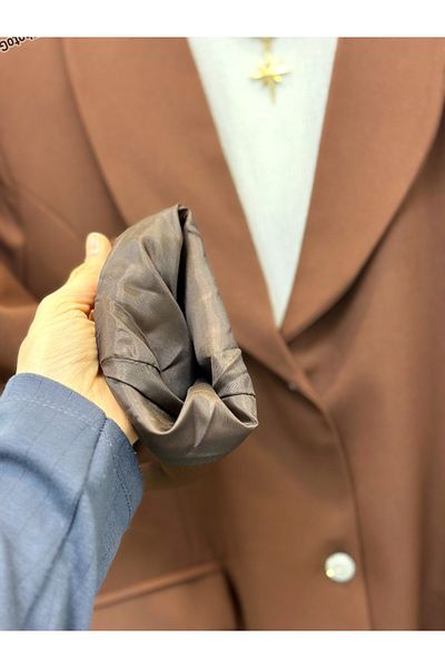 YEDİLALE Plus Size Blazer Jacket with Stone Button [Choose Size as Description]