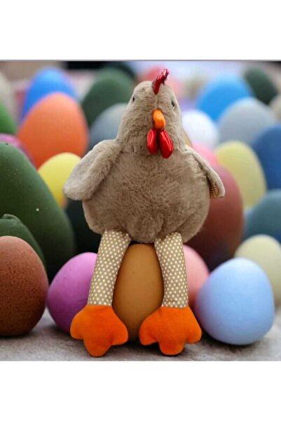 Mellito 40 Cm Tavuk Peluş Oyuncak Uyku Arkadaşı
