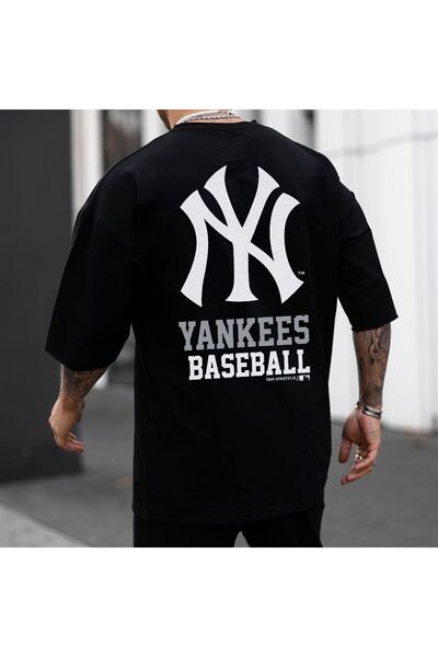 Ramer Tricou scris unisex Yankees Baseball
