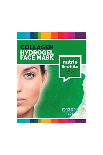Beauty Face Collagen Hydrogel Face Mask Nutrie & White Effect