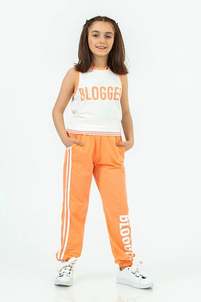 Harika KIDS Girl's Crop Model Under-Upper Set-10-13 Years