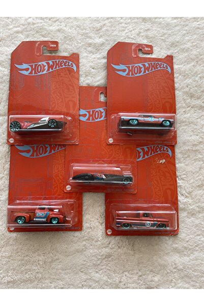 HOT WHEELS - 53rd ANNIVERSARY ORENGE SERIES 5'Lİ (UZUN KARTON) (H:149)