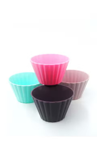 Qlüx أطباق بلاستيكية صغيرة للوجبات الخفيفة للأطفال (48 قطعة)