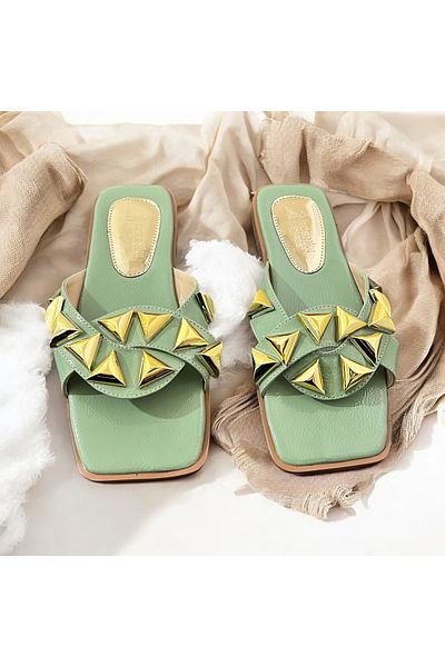 myshoes Παντόφλες Eni season με πέτρες