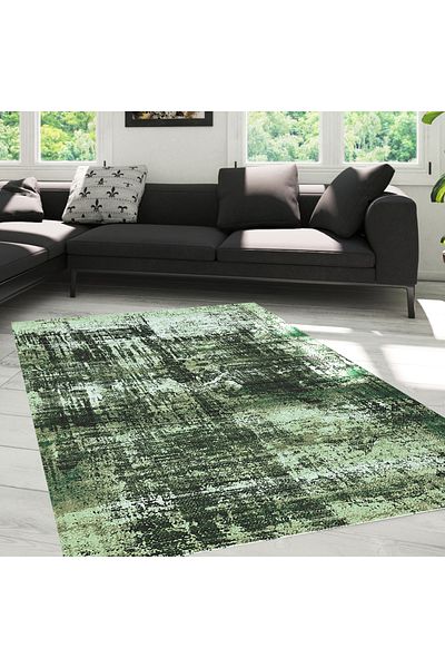 Homelux Ryo Rug, Rectangular, 152X230 Cm, Abstract, Green, Polyester