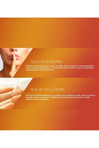 AuroraBoreale Ginseng ve Çilekli Aromalı Isıtırıcı Etkili Masaj Yağı Su Bazlı 300 ML set