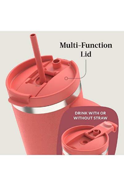 Contigo كوب ستريتفيل المقاوم للصدأ المعزول بالفراغ والمضاد للتسرب بسعة 40 أونصة