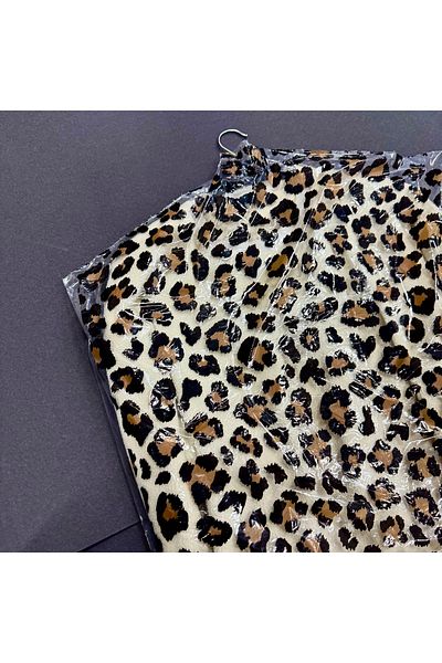weloveis Hanging Clothes Bag, Nylon Bag, Dry Cleaning Bag-Leopard Pattern 60X90Cm-15 Pieces