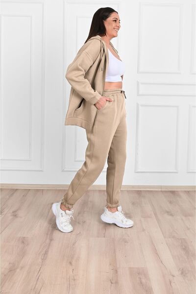 CC STORE Women's 3 Thread Raised Double Plus Size Suit 3484-23