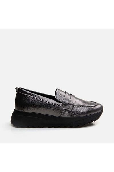 Yaya by Hotiç Yaya Anthrazit Damen-Loafer