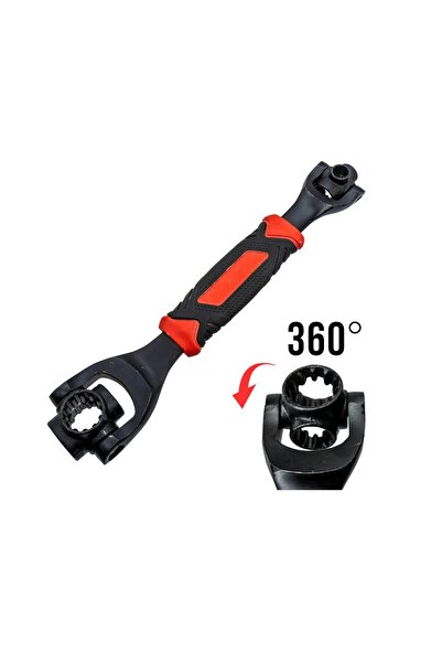 GRAYZER 360º Movable Head Black Socket Wrench 48 Functions