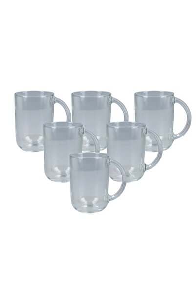 Luminarc 6-Piece Glass Coffee Mug Set