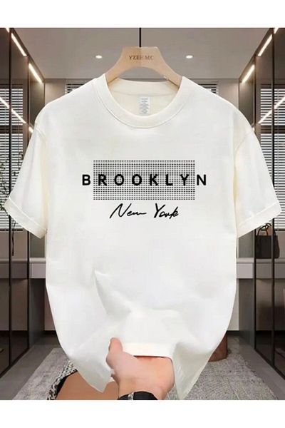 Medinenur Μπλουζάκι με στάμπα Brooklyn Basic
