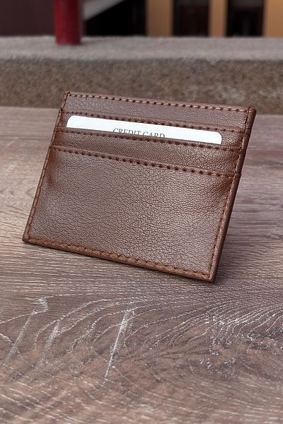 inpool Θήκη κάρτας Unisex από συνθετικό δέρμα 8 θέσεων - 25INPCZ04