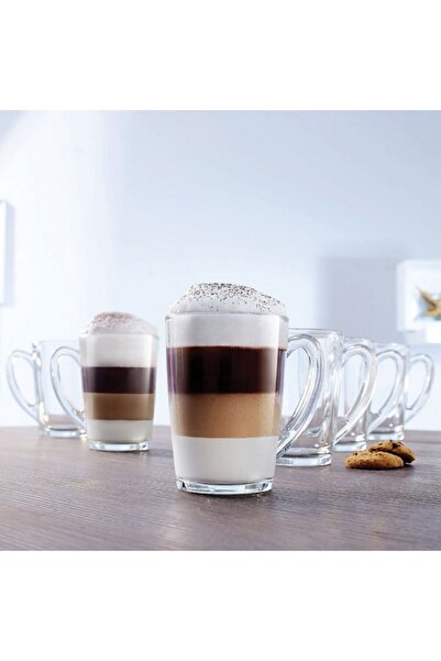 Luminarc 6-Piece Tempered Glass New Morning Mug Set