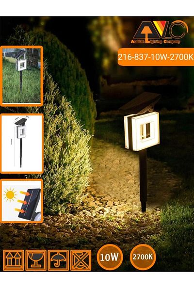 REEBOON Solar Square Garden Light
