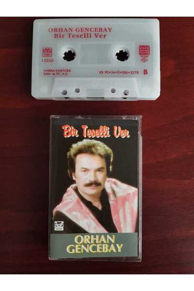 Plakperest Orhan Gencebay – Bir Teselli Ver -  1990 Türkiye Basım Kaset Albüm/ Harika Kasetçilik