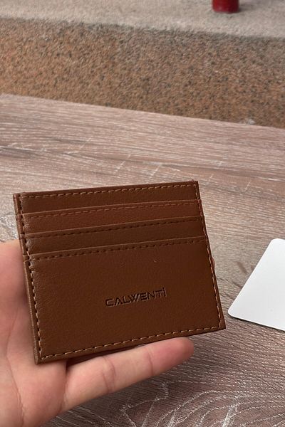 inpool Θήκη κάρτας Unisex από συνθετικό δέρμα 8 θέσεων - 25INPCZ04