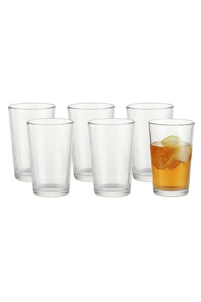 Bien Servi 6-Piece High Quality Glass Tumbler Set