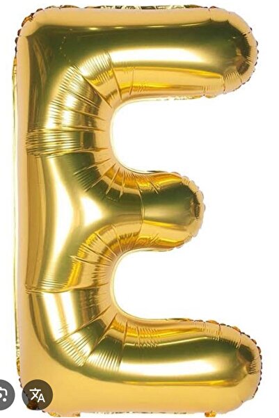 Tasarım Metallic Gold Letter Balloon 100 cm