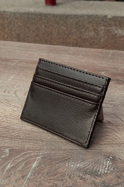 inpool Θήκη κάρτας Unisex από συνθετικό δέρμα 8 θέσεων - 25INPCZ04