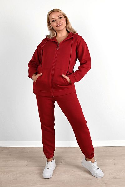 CC STORE Women's 3 Thread Raised Double Plus Size Suit 3484-23