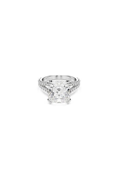 Swarovski 5709901 Swarovski Yüzük Re Stılla:Rıng Sq Whıte/Rhs 52