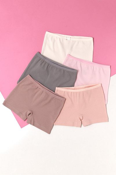 Katia&Bony Girl's 5 Pack Multicolor Boxers