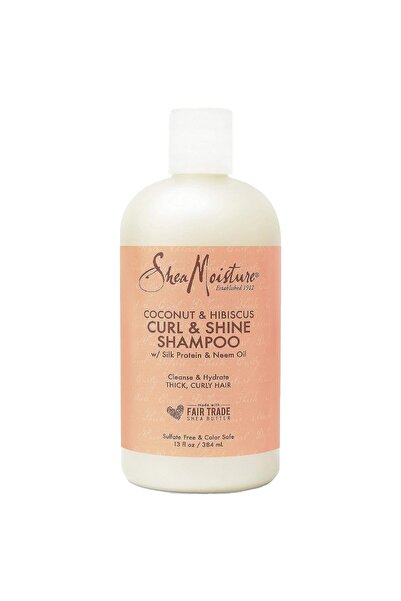 Shea Moisture Kıvırcık ve Parlak Şampuan 384 ml