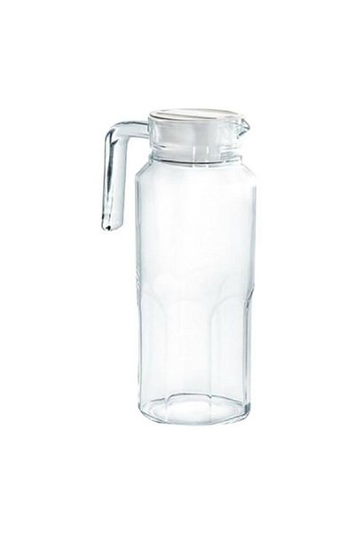 Luminarc Tuff Durable Fridge Glass Jug with Lid 1.3 Liter V0487
