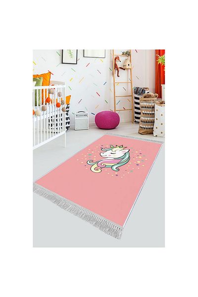 Homelux Children'S Rug Non-Slip, Rectangular, 120X180, Pony, Multicolor, Polyester